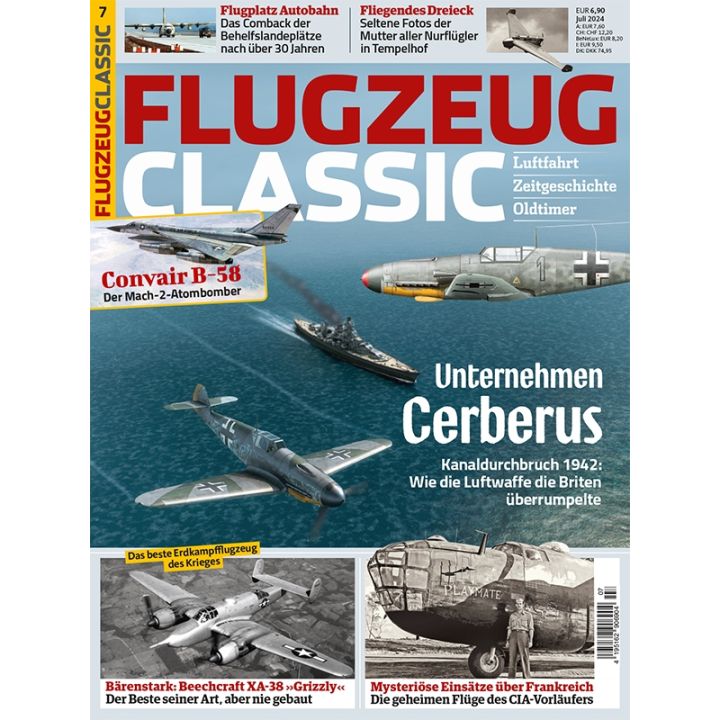 Flugzeug Classic zum Testen Digital