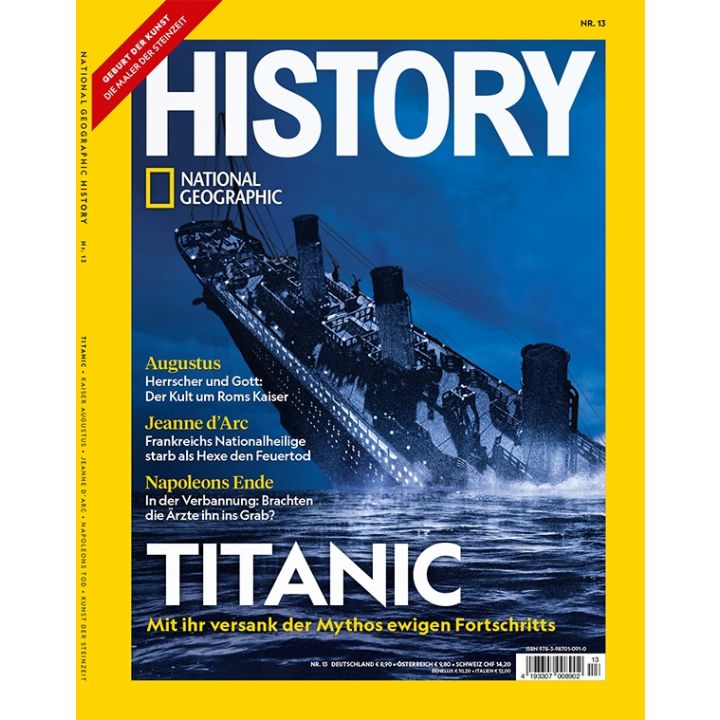 NATIONAL GEOGRAPHIC HISTORY Upgrade für Printabonnenten