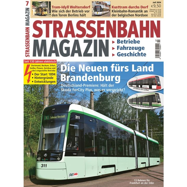 Straßenbahn Magazin zum Verschenken