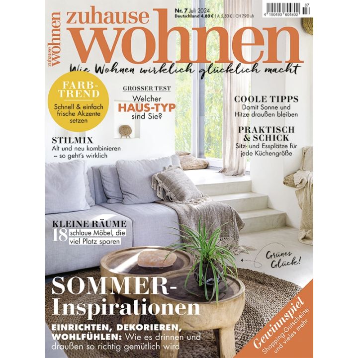 zuhause wohnen zum Testen