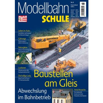 Modellbahn Schule 6 - Baustellen am Gleis - digital