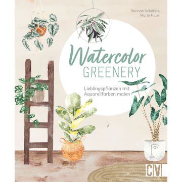 Watercolor greenery