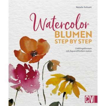 Watercolor Blumen Step by Step