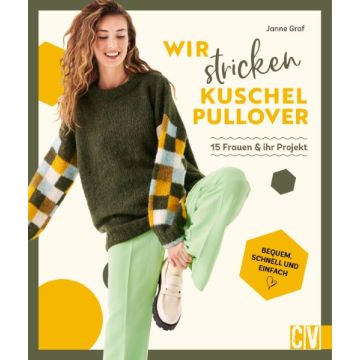 Wir stricken Kuschel-Pullover-15 Frauen