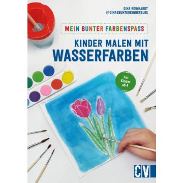 Farbenspaß - Kinder malen Wasserfarben