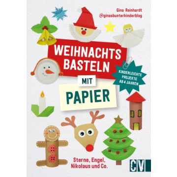 Weihnachtsbasteln mit Papier