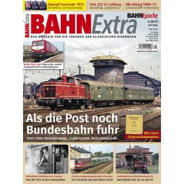 Bahn Extra 04/22 Post Bundesbahn